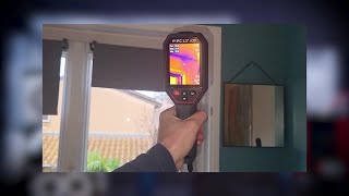 Démo  Caméra thermique infrarouge WIRC 32quot LCD  Atelier Würth [upl. by Sairahcaz]