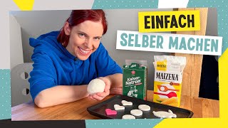 Lufttrocknende Modelliermasse selber machen mit diesem Kaltporzellan Rezept [upl. by Okoy40]