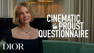 Carey Mulligan Takes the Cinematic Proust Questionnaire [upl. by Woolley821]