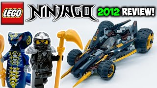 2012 Ninjago Coles Tread Assault Review LEGO Rise of the Snakes Set 9444 [upl. by Turoff]