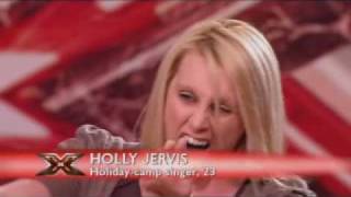 THE X FACTOR 2008  Holly Gervis Cave Mouth [upl. by Blanding96]