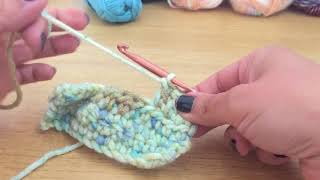 Crochet pour débutant video 3 tutoriel simple facile et rapide [upl. by Ferrell]