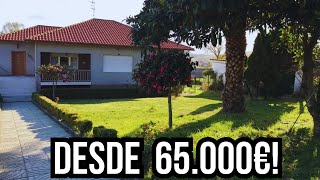 4 CASAS EN VENTA  DESDE 65000€  A 20 Km de OURENSE GALICIA [upl. by Adrahc]