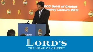 MCC Cowdrey Lecture 2011  Part 6  The Spirit of Cricket [upl. by Drais]