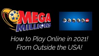 How to Play Powerball or MegaMillions Online in 2021 [upl. by Detta]