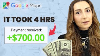 I Tried Making 800 in 4 Hours with Google Maps To See If It Works [upl. by Esetal520]