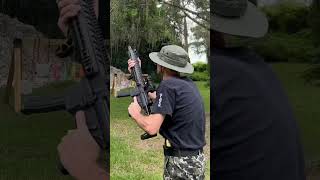 Sig Sauer MPX Carbine takes out a BRICK WALL [upl. by Nolyak]