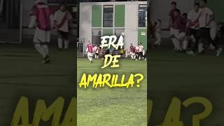 Era amarilla 🤔⚽️ soccer arbitro futbol arbitro [upl. by Salot882]