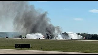 Wings Over Dallas Airshow Collision [upl. by Uttasta973]