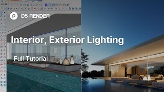 How to Render Interior amp Exterior Lighting for a Villa  Communitymade Tutorial [upl. by Erline]