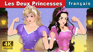 Les Deux Princesses  The Two Princesses in French  FrenchFairyTales [upl. by Nibur]