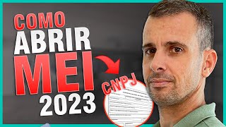 Como ABRIR um MEI em 2023  CNPJ criado RÁPIDO e FÁCIL  Abertura GRATUITA em 10 minutos [upl. by Cohbert841]