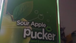 Sour Apple Pucker Dekuyper Review [upl. by Lenroc]