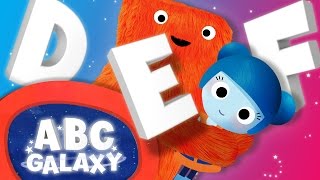 Learn ABC  Letters DEF  Abcs for Kids  ABC Alphabet Learning Videos for Children  ABC Galaxy [upl. by Siraved]