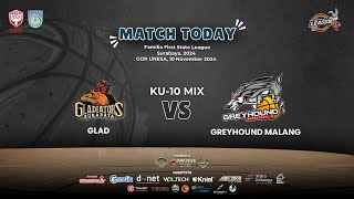 GLAD VS GREYHOUND MALANG  KU10 MIX  FFS LEAGUE 2024 [upl. by Weingarten]