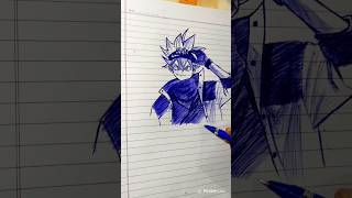 Asta Black clover astablackclover anime prakashtirkey drawing animeart penart pensketch [upl. by Denison278]