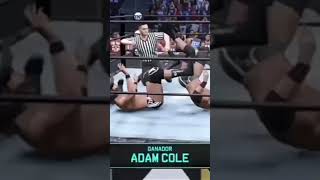 torneocontinental aewdynamite ronda 1 roderickstrong vs adamcole part7 [upl. by Iur430]