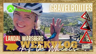 FIETS VAKANTIE GRAVELBIKEN SAARBURG DUITSLAND  KOMOOT ROUTES MTB・VLOG 148  Aaf on Wheels © [upl. by Eiramoj]