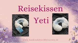 Reisekissen ☆ Nackenkissen Yeti ☆ Scentsy deutsch [upl. by Sivet]