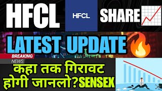 HFCL SHARE LATEST NEWS  HFCL SHARE NEWS TODAY  HFCL SHARE LATEST NEWS  HFCL SHARE PRICE [upl. by Adnanref]