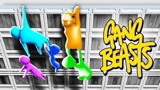 YOU CAN ONLY SAVE ONE FRIEND The Pals Gang Beasts [upl. by Ennylhsa]