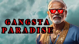 Coolio  Gangsta Paradise Ft Modi  Narendra Modi AI International Song 2024 [upl. by Syl]