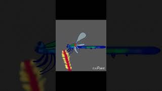 Drawing A Dragonfly SongCherry on top By BINI edit dragonfly drawing ibispaintx fyp viral [upl. by Eneleh196]