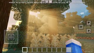 Minecraft PE 120 Dynamic Shadows amp Sun Rays  YSS SE Shader Android Windows 10 [upl. by Boris]