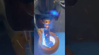 Bortech Welding on Hydraulic Ram Shaft [upl. by Nodnil168]