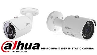 Dahua DHIPCHFW1230SP IP STATIC CAMERA [upl. by Hayotal]