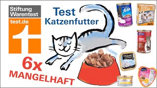 Katzenfutter Test 2020 Diese 6 Feuchtfutter sind mangelhaft KatzennassfutterTest [upl. by Aslin790]