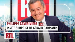 Philippe Caverivière invité surprise de Gérald Darmanin [upl. by Alram]