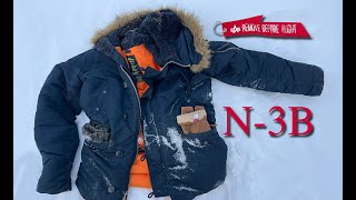 Alpha Industries N3B Slim Fit  Best Parka Ever [upl. by Jeunesse]