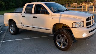 SPINDLE SOURCE 4 INCH SPINDLE LIFT KIT 6 MONTH REVIEW ON MY 2002 DODGE RAM 1500 [upl. by Yatnuahs]