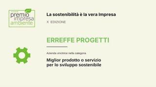 Premio Impresa Ambiente Serpentino quotEcosostenibilita fondamentale per progettiquot [upl. by Nancy]