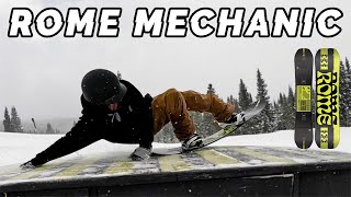 Rome Mechanic Snowboard Review [upl. by Albin]