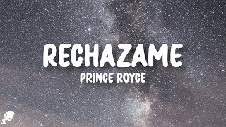 Prince Royce  Rechazame LetraLyrics [upl. by Lymann]