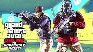 SAVING THE WORLD  DOOMSDAY HEIST New GTA 5 Update [upl. by Siravaj173]