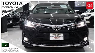 Toyota Corolla Altis Grande X Black Interior 2022 Detailed Review Price Specifications amp Features [upl. by Ballman]