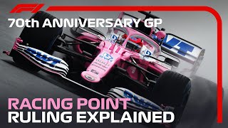 Racing Point Ruling Explained  70th Anniversary Grand Prix [upl. by Lenahs409]