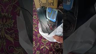 Steel Bird SBA 7 Wings Helmet Unboxing  Best Helmet For Regular Uses  Helmet With Sun protection [upl. by Rehc]