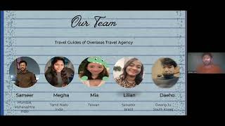 Overseas Travel Agency COIL group 6 presentation Travel to India Brazil South Korea Taiwan [upl. by Litton985]