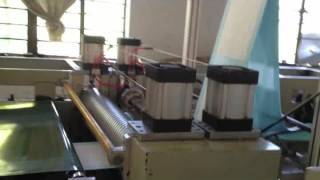 UT600 Semi Auto Medical Mattress Sheet Making Machine No Folding Unit [upl. by Anma789]