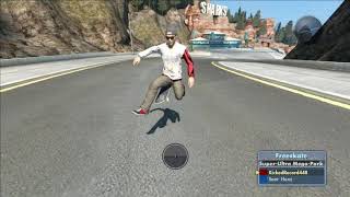 Skate 3 Forwards Man Speed GlitchBackwards Man Speed Glitch Tutorial [upl. by Perle175]