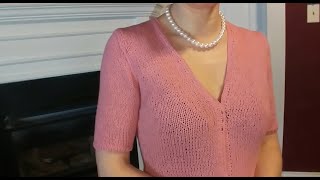 Setin sleeves demystified in knitting 23 [upl. by Cleopatre123]