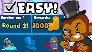 Professor Evil Today Expert Challenge BTD Battles [upl. by Zetes406]