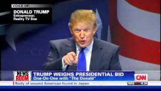 Donald Trump Slams CNN For Not Investigating Obama  472011 [upl. by Nevak]