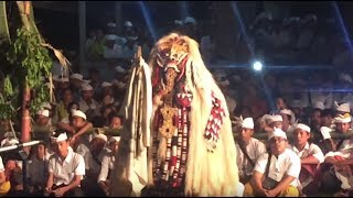 CALONARANG PURA DALEM GEDE SAYAN UBUD IDA SESUHUNAN NAPAK PERTIWI Tembang Bibi Rangda [upl. by Tabitha]