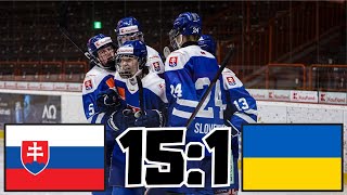 SLOVENSKO VS UKRAJINA 2PRĂŤPRAVNĂť ZĂPAS NA HLINKA GRETZKY CUP 2024 [upl. by Lole]