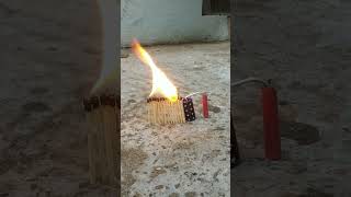 experiment fireworks testingcracker crakerstesting viral short [upl. by Philpot]